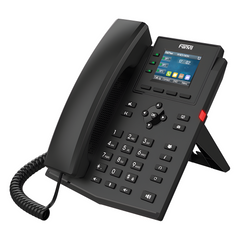 Teléfono 2 Hilos para switch PN8 y PN24 /empresarial para 4 líneas SIP con pantalla LCD de 2.4 pulgadas a color, Opus y conferencia de 6 vías, PoE.