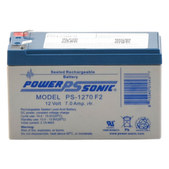 Batería 12V Recargable, 12AH, Para Respaldo, Tecnologías AGM/VRLA, 5 Años Vida Útil, Terminales tipo F2, Reconocida UL , Sin Mantenimiento, Sin Derrames