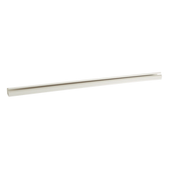 Canaleta LD10 de PVC rígido, con cinta adhesiva para instalación sin herramientas, de 38.4 x 24 x 3048 mm, Color Blanco Mate