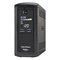 UPS de 1000 VA/600 W, Topología Línea Interactiva, Entrada 120 Vca NEMA 5-15P, Tipo Mini Torre, Con 9 Tomas NEMA 5-15R
