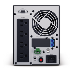 UPS de 1000 VA/900 W, Online Doble Conversión, Entrada 120 Vca NEMA 5-15P, Onda Senoidal Pura, Tipo Torre, Con 4 Tomas NEMA 5-15R