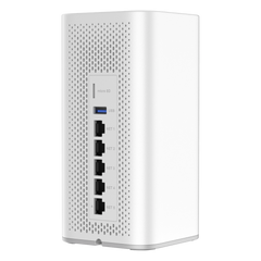 4 en 1: Firewall Nueva Generación, Router Wi-Fi, IP PBX (24 usuarios / 8 llamadas simultáneas), Switch, incluye un AP Wi-Fi 6 de doble banda