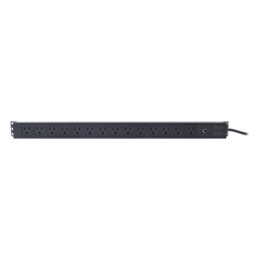 Unidad de Distribución de Energía (PDU) / 14 Tomas / 125 V / Montaje Vertical / Cable 1.90 m (6.2 ft) / Gabinete 650 mm (25.6 in) de Ancho