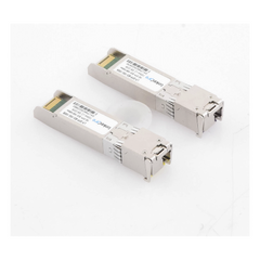 Transceptores Ópticos Bidireccionales SFP+ (Mini-Gbic) / Monomodo 1490 & 1550 nm / 10 Gbps / 10GBASE-BX / Conector LC/UPC Simplex / DDM / Hasta 100 km / 2 Piezas