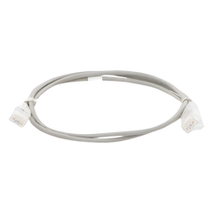 Cable de Parcheo Slim UTP Cat6 - 1 Metro (3.28 Pies), Gris, Diámetro Reducido (28 AWG)