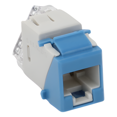 Jack UltraMAX Cat6, UTP, Tipo Keystone, Color Azul, Punch Down