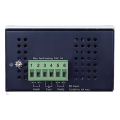 Convertidor de Medios Industrial de 2 Puertos SFP 100/1000X a 2 Puertos RJ45 10/100/1000T 802.3bt PoE++
