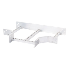 Derivación "T" Horizontal de Aluminio Perfil Z / Peralte 3 1/4" / Ancho 12"/ Radio 8" / Incluye Tornillería (CHTHEZ314R8X12AK)