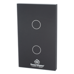 (Wifi) Apagador switch inalámbrico WIFI, control de 2 regresos de carga, 110V