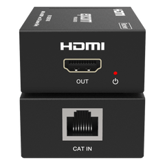 Splitter Extensor 1x4 | 4K@60Hz a 60m | 4K@30Hz a 70m | Cable Cat6 | EDID | HDCP 2.2 | Salida Loop