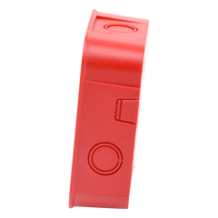 Caja de Montaje en Pared, para Sirena, Color Rojo, Nuevo Diseño Moderno y Elegante