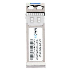 Transceptor Óptico SFP+ (Mini-Gbic) / Monomodo 1310 nm / 10 Gbps / 10GBASE-LR / Conectores LC/UPC Dúplex / DDM / Hasta 20 km