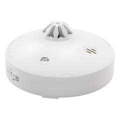 (AX PRO) Detector de Temperatura Inalámbrico para Panel de Alarma HIKVISION / Interior / Soporta Funcionalidad Autónoma / Alerta cuando Excede los 57°C / No compatible con el panel DS-PHA64-LP
