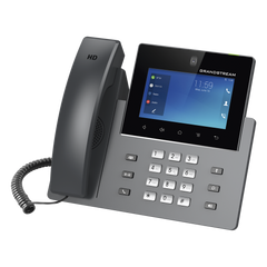 Videoteléfono IP GXV3450 para Android / Pantalla Táctil Capacitiva de 5 Pulgadas 1280 x 720 / Cámara CMOS de 2 Megapíxeles / Wi-Fi 5 y Bluetooth 5.0 / 16 Líneas SIP / PoE/PoE+ / Android 11 / Videoconferencia HD 720p