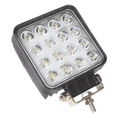 Luz de trabajo de 16 LED, 4000 Lumenes, 48 Watts, 10-30 Vcc, IP67