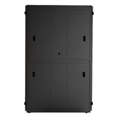 Gabinete FlexFusion™ XGL (Light) para Centros de Datos, 48 UR, 800 mm de Ancho, 1070 mm de Profundidad, Fabricado en Acero, Color Negro