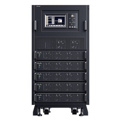 UPS Modular Trifásico Escalable de 40 kVA/40 kW, Topología Online Doble Conversión, Voltaje de 208/220 Vca de L-L, Respaldo de 4 Minutos al 100% de Carga, Incluye Módulo y Banco de Baterías