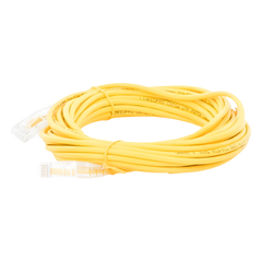 Cable de Parcheo Slim UTP Cat6A - 7 Metros (22.97 Pies) Amarillo, Diámetro Reducido (28 AWG)