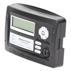Anunciador serial LCD de 80 caracteres con indicadores de estado y controles con llave, para paneles NOTIFIER con interfaz ANN-Bus