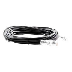 Cable de Parcheo Slim UTP Cat6A - 7 Metros (22.97 Pies) Negro, Diámetro Reducido (28 AWG)