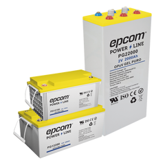 Batería GEL Puro OPzV Ciclo Profundo / 12 Vcc / 100 Ah / Aplicaciones Fotovoltaicas y de Respaldo