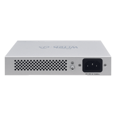Switch PoE / Administración en la nube / Con 4 puertos 10/100 Mbps PoE af/at / 2 Puertos Uplink 10/100 Mbps / Presupuesto 60 W / PoE hasta 250 metros / Soporta protocolo ONVIF