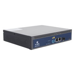OLT de 1 puerto GPON SC/UPC + 3 puertos Uplink (2 puertos Gigabit Ethernet + 1 puerto SFP/SFP+), Fuente de alimentación redundante AC/DC , hasta 128 ONUS