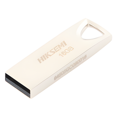 Memoria USB M200 de 16 GB / USB 2.0 / Cuerpo Metálico / Lectura 80 MB/s / Compatible con Windows, macOS, Linux y Android