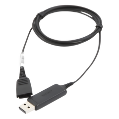 Jabra Link 230 adaptador USB a QD, para diademas BIZ1500, BIZ2300 y BIZ2400 (230-09)
