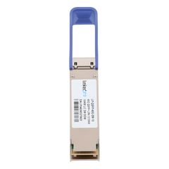 Transceptor Óptico QSFP+ (Mini-Gbic) / Monomodo 1310 nm / 40 Gbps / 40GBASE-LR4 / Conectores LC/UPC Dúplex / DDM / Hasta 10 km