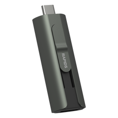 Memoria USB Dual impulsado por SSD Core / 512 GB / USB-C y USB-A / 1000 MB/s de Escritura