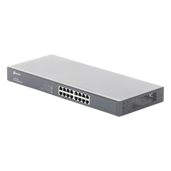 Switch Gigabit no administrable de 16 puertos 10/100/1000 Mbps para rack