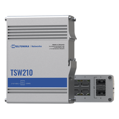 Switch Industrial No-Administrable 8 puertos Gigabit, 2 SFP 1G