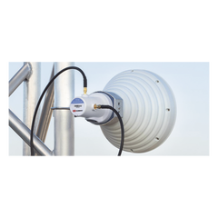 Antena Sectorial Simétrica Starter Horn de 30º, 5150 - 5950 MHz, ganancia de 18 dBi, conexión RP-SMA