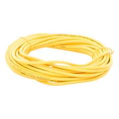 Cable de Parcheo Slim UTP Cat6A - 7 Metros (22.97 Pies) Amarillo, Diámetro Reducido (28 AWG)