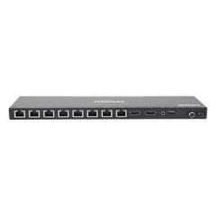 Splitter HDMI 1x8 | Extensor HDMI | 4K@30Hz 40m | 1080p@60Hz 70m | Función PoC | 4:4:4