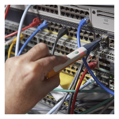 Detector de Fibra Activa y Potencia Óptica FiberLert, Para Fibras Monomodo y Multimodo en Lambdas de 850 a 1625 nm, Detección sin Contacto, Compatibles con Conectores UPC y APC