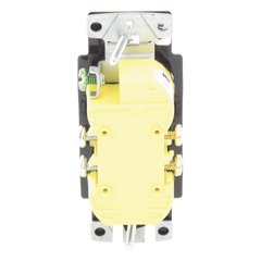 Tomacorriente dúplex de 15 A y 125 V, color negro brillante, familia Claro, apertura estilo Designer para placas de pared Lutron sin tornillos (placa se vende por separado)