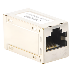 Acoplador STP Cat6A Hembra RJ45 a RJ45 Hembra