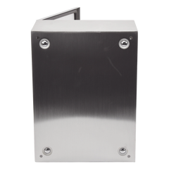 Gabinete de Acero Inoxidable IP66 Uso en Intemperie (300 x 400 x 200 mm) con Placa Interna Galvanizada.