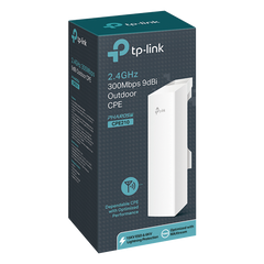 Punto de Acceso WI-Fi N 300Mbps en 2.4GHz, 2 antenas integradas de 9dBi, MIMO 2X2.