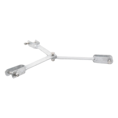 Brida para sujeción de retenida compatible con tramos STZ30G, Galvanizado por Inmersión en Caliente.