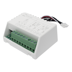 Controlador de temperatura de pared para fan coil de 2 o 4 tubos, salida on/off para válvula, control de ventilador manual o automático
