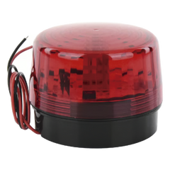 Luz Estroboscópica LED (35) / Patrones de Parpadeo Ajustables / 8 Patrones / Batería de Respaldo / 12-24 Vcc/Vca / Resistente al Clima IP66/IP55