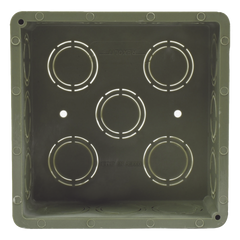 Caja Cuadrada de 1/2" - 3/4" para PVC Conduti Pesado.