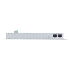 Switch Industrial Administrable Capa 2 de Pared,16 Puertos PoE 802.3at Gigabit y 2 Puertos SFP
