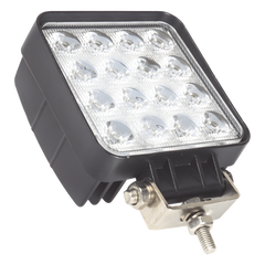 Luz de trabajo de 16 LED, 4000 Lumenes, 48 Watts, 10-30 Vcc, IP67