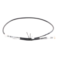 Cable de Parcheo Slim UTP Cat6A - 0.5 Metros (1.64 Pies) Negro, Diámetro Reducido (28 AWG)