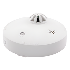 (AX PRO) Detector de Temperatura Inalámbrico para Panel de Alarma HIKVISION / Interior / Soporta Funcionalidad Autónoma / Alerta cuando Excede los 57°C / No compatible con el panel DS-PHA64-LP