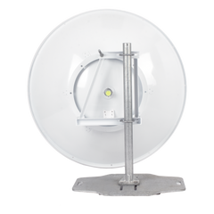 Antena direccional de 4 ft, 5.1 a 7.125 GHz, Ganancia 36 dBi, Conectores RP-SMA Hembra, Polarización doble, incluye montaje para torre o mástil